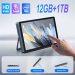 Business Portable 8-Inch Mini PC Intel N95 Quad-Core Processor 12GB DDR5 RAM 256GB/512GB/1TB SSD Touchscreen Windows 11 New