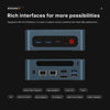 BOSGAME P3 Lite Mini PC Gaming for Ryzen 7 6800H 32GB DDR5 RAM 1TB PCIe 4.0x4 SSD Triple Display USB4 8K