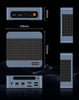 BOSGAME E5 Multi-Functional Mini PC Ryzen 3 5300U 4-core 8-Thread Dual LAN Desktop 16GB DDR4 1TB PCIe 3.0x4 SSD Triple Displays