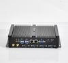 KINGDEL Industrial Mini Computer, Celeron 1007U/1037U, 4x RS232 COM, 2x Gigabit NICs, Fanless, Full Metal Case