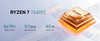 BOSGAME P3 Plus Mini PC AMD Ryzen 7 7840HS 32GB DDR5 1TB PCIe SSD 4K Triple Display Dual RJ45 LAN Wi-Fi 6E/BT5.2 Radeon 780M