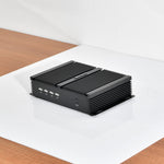 Powerful Fanless Industrial Mini Desktop Computer Core i5 4xRS232 COM Dual LAN Dual Display HD VGA Silent PC