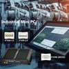 Industrial Fanless Mini Computer i5 7x24 Hours Operation 2xCOM RS232 4GB+512GB SSD US Warehouse Ready to Ship