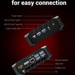 Free Shipping to US High Quality Brand New Firebat A6 Mini PC AMD Ryzen 7 7735HS Processor Good Price US Plug Mini PC