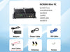 KINGDEL Fanless Mini PC Core i7 10th Generation 16GB DDR4 RAM 1TB NVMe SSD 3xHD 4K 4096x2304, 2xRJ45 Giga LAN 6xCOM