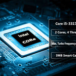 Powerful Fanless Industrial Mini Desktop Computer Core i5 4xRS232 COM Dual LAN Dual Display HD VGA Silent PC
