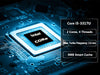 Fanless Industrial Mini PC Core i5 Dual Core 4GB RAM 512GB SSD 2xNIC 4xCOM RS232 HD/VGA Silent Metal Case Industrial Computer