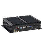 US Stock Mini PC, Core i7 12th CPU, 32GB DDR4+1TB NVMe, 4K Dual Display, Industrial Fanless PC with 2xRS232, WF6E+BT5.3