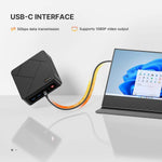BOSGAME E4 Mini PC AMD Ryzen 5 3550H 16GB DDR4 512GB PCIe SSD 8-Core Radeon Graphics Dual RJ45 4K Triple Display USB-C USB 3.2