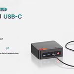 BOSGAME P3 Plus Mini PC AMD Ryzen 7 7840HS 32GB DDR5 1TB PCIe SSD 4K Triple Display Dual RJ45 LAN Wi-Fi 6E/BT5.2 Radeon 780M
