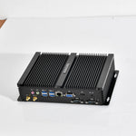 Industrial Fanless Mini Computer i5 7x24 Hours Operation 2xCOM RS232 4GB+512GB SSD US Warehouse Ready to Ship