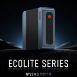 BOSGAME E5 Multi-Functional Mini PC Ryzen 3 5300U 4-core 8-Thread Dual LAN Desktop 16GB DDR4 1TB PCIe 3.0x4 SSD Triple Displays
