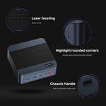 US Shipping BOSGAME Ai Mini PC M3 Intel Core Ultra 7 155H (16C/22T) Dual Channel DDR5 M.2 NVMe SSD Wi-Fi 6 DDP to US