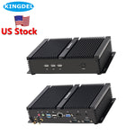 US Stock Powerful Mini PC, Core i7 12th Gen, 16GB DDR4+1TB NVMe, 4K HD+VGA, Industrial PC with 2xRS232, WF6E+BT5.3, Fanless