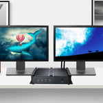 KINGDEL Industrial Mini PC, Celeron 1007U/1037U, 8GB RAM/128GB SSD, 4x RS232 COM, 2x Gigabit NICs, Fanless