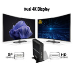 US Stock 10th Gen i7 Fanless Mini PC 32GB DDR4 512GB NVMe SSD 4K HD DP Business Desktop 32GB DDR4+512GB NVMe SSD