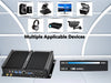 US Stock Powerful Mini PC, Core i7-1165G7 Processor, DDR4 RAM/NVMe SSD, 4K Dual Display, 2x RS232, Fanless Industrial PC
