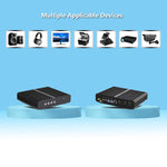 US Stock Fanless Mini PC i7-8550U 16GB DDR4 512GB NVMe SSD 4K UHD Dual Display HD+DP Business Compact Desktop Computer