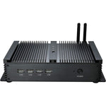 US Stock Powerful Industrial Mini PC, Core i5 CPU, 8GB RAM/256GB SSD, 4xRS232 COM Ports, 2xLAN, Dual Display