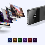 US Stock Mini PC, N5105/N6000 CPU, 4 Cores ( 2.90GHz Max.), 8GB DDR4 RAM+512GB SSD, 4K Dual Display Compact Stick PC