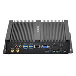 US Stock Powerful Mini PC, Core i7 8th Gen, 8GB DDR4+256GB NVMe, 4K HD Display, Industrial PC with 2xCOM RS232, Fast Delivery