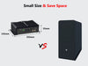 KINGDEL Powerful Industrial Mini PC Core i5-10200H/10300H 16GB DDR4 RAM 512GB NVMe SSD 4K 4096x2304 3xHD 6xCOM