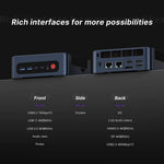 US Shipping BOSGAME M4 Neo Mini PC AMD Ryzen 7 7840HS DDR5 PCle SSD USB4 Dual 2.5G LAN Wi-Fi 6E