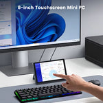 8 Inch Tablet Industrial Mini PC N150 Mini PC Dual Lan Embedded Touch Screen With Capacitive Panel PC