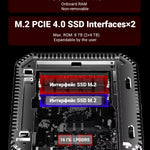 Free Shipping to US High Quality Brand New Firebat A6 Mini PC AMD Ryzen 7 7735HS Processor Good Price US Plug Mini PC