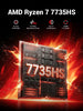 Free Shipping to US High Quality Brand New Firebat A6 Mini PC AMD Ryzen 7 7735HS Processor Good Price US Plug Mini PC