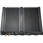 KINGDEL Industrial Mini PC, Celeron 1007U/1037U, 8GB RAM/128GB SSD, 4x RS232 COM, 2x Gigabit NICs, Fanless