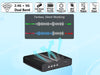 KINGDEL Fanless Mini PC Core i7-8550U Quad-Core DDR4 RAM NVMe SSD Desktop Computer 4K HD DP Gigabit LAN USB US Warehouse