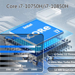 KINGDEL Fanless Mini PC Core i7 10th Generation 16GB DDR4 RAM 1TB NVMe SSD 3xHD 4K 4096x2304, 2xRJ45 Giga LAN 6xCOM