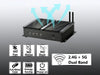 US Stock Powerful Industrial Mini PC, Core i5 CPU, 8GB RAM/256GB SSD, 4xRS232 COM Ports, 2xLAN, Dual Display