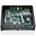 US Stock Fanless Industrial PC, Mini Computer with i7 CPU, 8GB RAM, 512GB SSD, 2xNICs, 2xHD, 6xCOM RS232, Full Metal Case