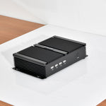 Powerful Fanless Industrial Mini Desktop Computer Core i5 4xRS232 COM Dual LAN Dual Display HD VGA Silent PC