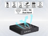 US Stock Mini Desktop Computer, i7 10th(4.9GHz Max.), 32GB DDR4 + 512GB NVMe SSD, 4K HD+DP, Fanless Business Mini PC