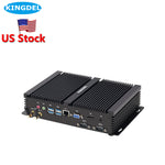 US Stock Powerful Mini PC, Core i7 8th Gen, 8GB DDR4+256GB NVMe, 4K HD Display, Industrial PC with 2xCOM RS232, Fast Delivery