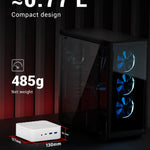 In Stock Free Shipping to US High Quality Brand New Firebat AM02 Mini PC AMD Ryzen 7 H255 Processor Good Price US Plug Mini PC