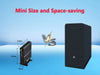 KINGDEL Fanless Mini PC Core i7-8550U Quad-Core DDR4 RAM NVMe SSD Desktop Computer 4K HD DP Gigabit LAN USB US Warehouse