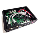 KINGDEL Fanless Industrial PC, i7 8th Gen, 8GB/512GB NVMe, Dual 4K Output, 2xRS232 Com Ports, Fanless Cooling