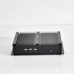 11th Gen i7 Fanless Mini PC 32GB RAM 1TB NVMe SSD 4K UHD Dual RS232 COM Full Metal Industrial Desktop Computer