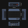 US Shipping BOSGAME M4 Neo Mini PC AMD Ryzen 7 7840HS DDR5 PCle SSD USB4 Dual 2.5G LAN Wi-Fi 6E