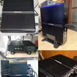 Powerful Fanless Industrial Mini Desktop Computer Core i5 4xRS232 COM Dual LAN Dual Display HD VGA Silent PC