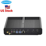 US Stock Fanless Business Mini PC, i7-8550U(4.0GHz Max.), 16GB DDR4/512GB NVMe SSD, 4K UHD (4096x2304) | Dual Display (HD+DP)