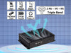US Stock Fanless Mini PC, i7 12th Gen. CPU, 16GB DDR4 RAM/512GB NVMe, 4K HD+VGA, Industrial PC with 2xRS232, WF6E+BT5.3