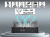 US Stock Mini PC, Core i5, 8GB RAM+256GB SSD, Fanless Industrial Pc with 2xCOM RS232, Dual Display
