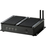US Stock Powerful Industrial Mini PC, Core i5 CPU, 8GB RAM/256GB SSD, 4xRS232 COM Ports, 2xLAN, Dual Display