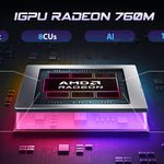 BOSGAME P3Mix Mini Desktop PC Ryzen 5 7640HS (up 5.0 GHz) 32GB DDR5 1TB PCIe SSD Radeon 760M 4K Triple Display USB 4.0 Dual 2.5G