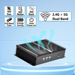 US Stock Industrial Fanless Mini PC i7-8565U/i7-8559U 16GB DDR4 256GB NVMe SSD HD VGA COM RS232 LAN USB US Warehouse